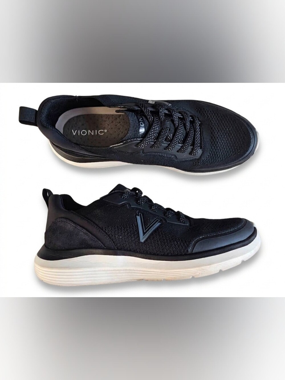 Vionic Women's Black Lightweight Sneakers